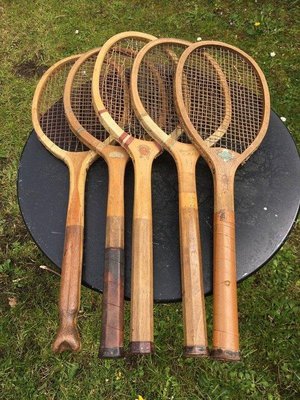 Photo of free Vintage Tennis Rackets (Corscombe near Beaminster)