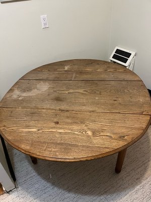 Photo of free Drop leaf table (Bay and Bloor)