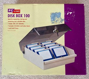 Photo of free Disk Box 100 (Cropston LE7)