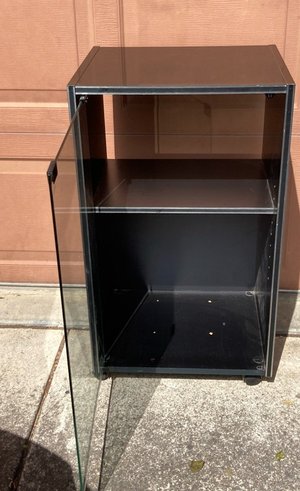 Photo of free Glass door-cabinet (Benicia)
