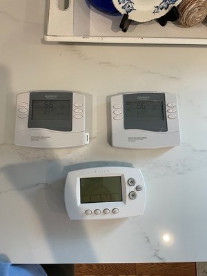 Photo of free 3 Programmable thermostats (Frontier Lane Millis)