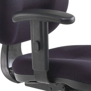 Photo of Office chair with adjustable height arms. (Warsash SO31)