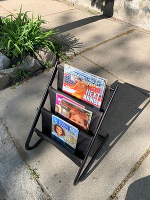 Photo of free Magazine or book rack (Bellrock area Malden)