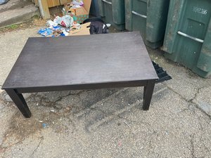 Photo of free Coffee table here today only (Alexandria)