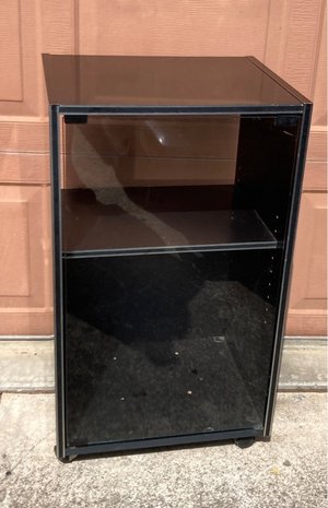 Photo of free Glass door-cabinet (Benicia)