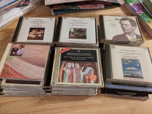 Photo of free Classical music CDs (approx. 30) (W section, Bowie)