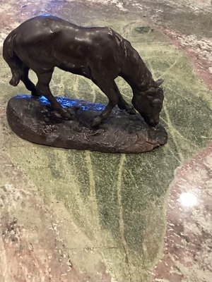 Photo of free Metal sculpture of horse, antique (San Anselmo)