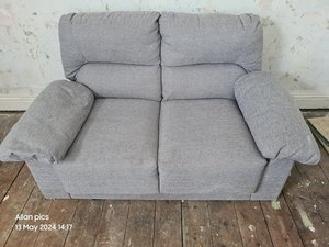 Photo of free Grey sofa (SK14 Hyde)