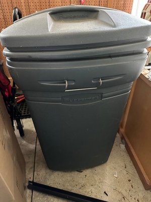 Photo of free 45 gallon trash cans (West of Ditch Rd)