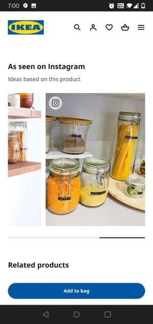 Photo of IKEA jars or bottles (Gatewood)