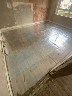Photo of free Laminate flooring and underlay (Rutherglen)