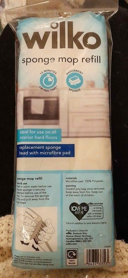 Photo of free Sponge Mop Head/Refill (Newtown, Exeter) #2