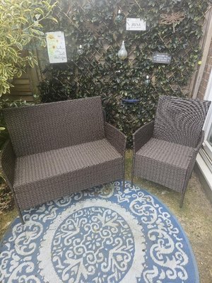 Photo of free Rattan garden chairs (Greenford UB6)