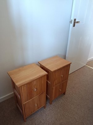 Photo of free 2 bedside tables (CB4)