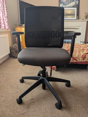 Photo of free Black office chair (Methley LS26)