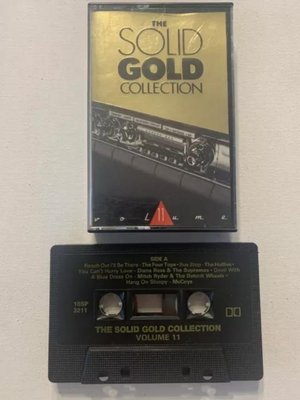 Photo of solid gold cassette tapes (Black Walnut Trail)
