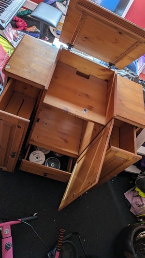 Photo of free Wooden TV unit (G33 Glasgow East End)