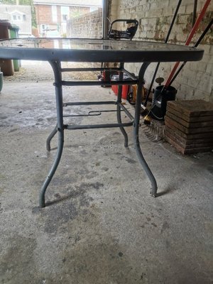 Photo of free Patio table (Hanworth RG12)