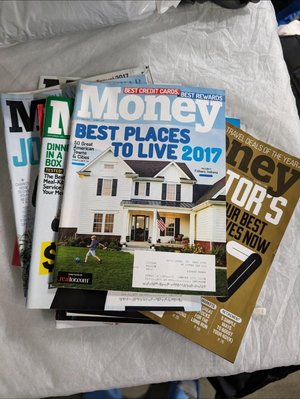 Photo of free Money & Men's Health Magazines (Pasadena)