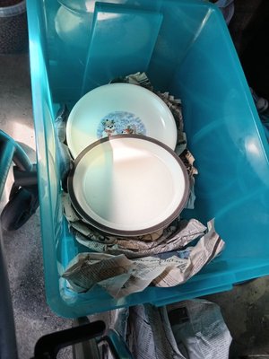 Photo of free 6 dinner plates and even a Christmas plate (Dairy Lane Estate DH4)