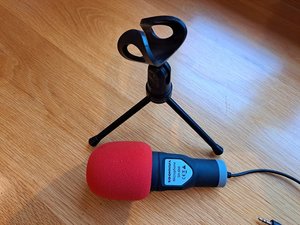 Photo of free Microphone with desk tripod (Bearsden, G61)