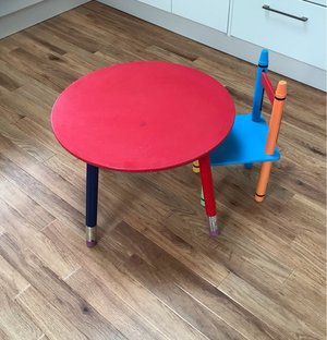 Photo of free Child’s Play Table and Chair (SK2 Great Moor)