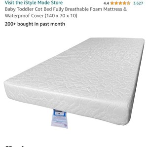 Photo of free Toddler cot bed mattress (Teesside TS8)