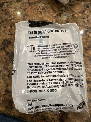 Photo of free Instapak sealed air foam packaging (North Los Altos)