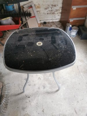 Photo of free Patio table (Hanworth RG12)