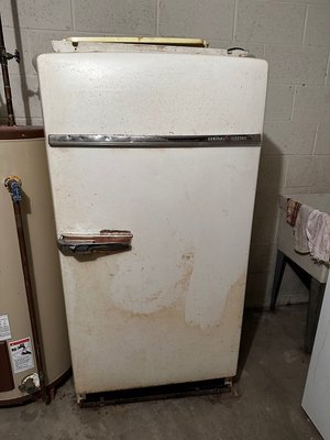 Photo of free Vintage Refrigerator (St. Clairsville, OH--Anna Dr.)