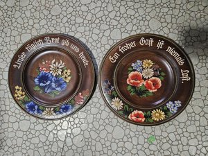 Photo of free Wooden decorate plates (Mount Prospect)