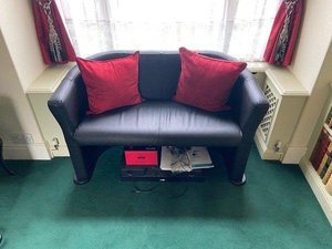 Photo of free Leather style 4 piece suite (Alderley edge)