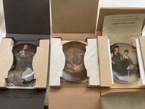 Photo of free Norman Rockwell Plates (Oakbrook 38th Meyers)