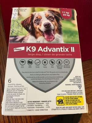 Photo of free K9 Advantix II (Kanata Lakes/Beaverbrook)