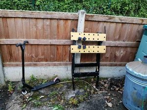 Photo of free Work bench and /or child's scooter (Colwyn Bay LL29)