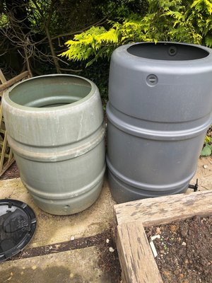 Photo of free 2 old water butts (CR5)