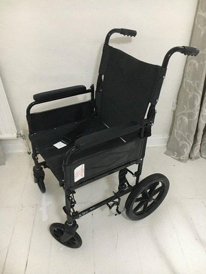 Photo of free Folding wheelchair (Salterforth BB18)