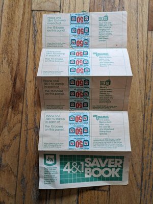 Photo of free S&H Green Stamp Book - collectable? (Pawtucketville / Lowell)