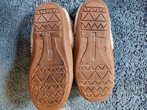 Photo of free Fleece lines moccasins (North Oakland)