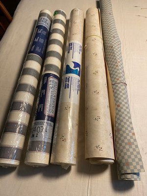 Photo of free Rolls of prepasted wallpaper (East side of Columbia)