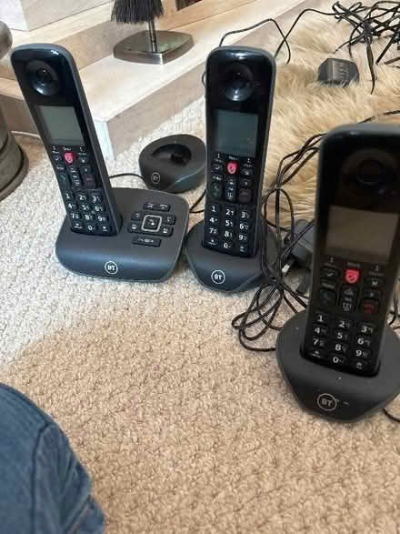 Photo of free BT phones one with answer phone (Harpur Hill SK17)