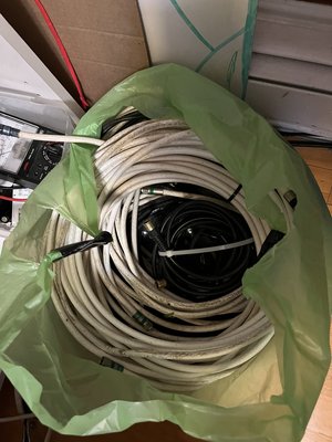 Photo of free coax cables (Ball Square)