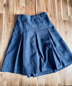 Photo of free Two M&S navy school skirts (South Bank SE1)