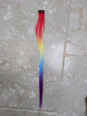 Photo of free Synthetic rainbow 🌈 hair extension (Risinghurst OX3)