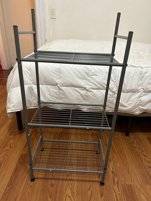 Photo of free 3 Tier Metal Freestanding Storage (Hell's Kitchen 9th Ave @ 49th)