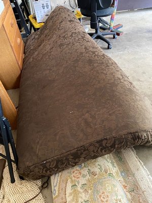 Photo of free Brown futon mattress (South hills)
