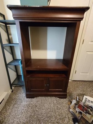 Photo of free Wood TV Cabinet (Moscow)