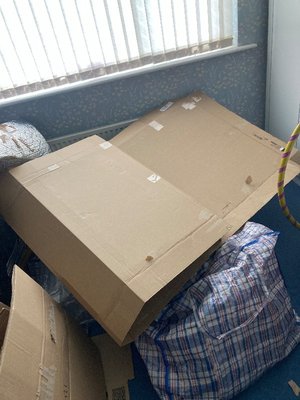 Photo of free Cardboard for packing or mulching (Saltaire BD17)