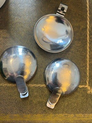 Photo of free 3 stainless steel teapot lids (SE11)