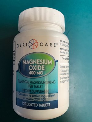 Photo of free Magnesium Oxide tablets (Lake City/Meadowbrook)